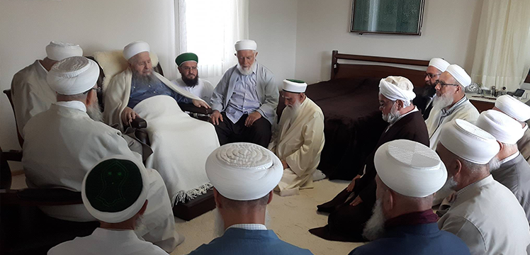 Efendi Hazretlerimizin heyeti Hasan Efendi riyasetinde ziyaret